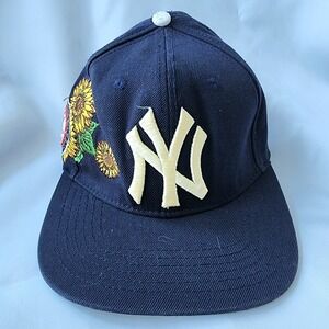 New‎ York Yankees Licensed Pro Standard Embroidered Sunflower Snapback Hat Cap